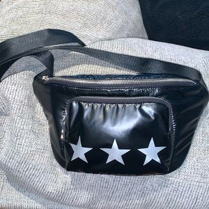 Vintage Havana Oscar three star black belt bag / Fanny bag